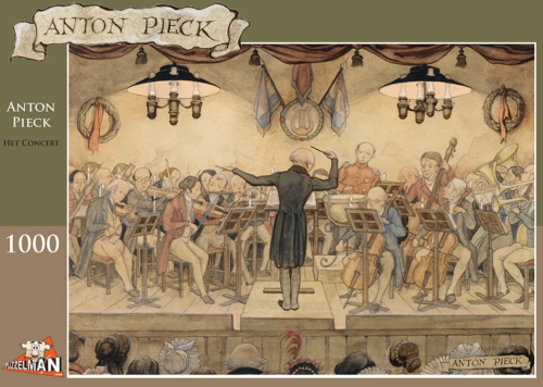 Anton Pieck Het Orkest (1000)