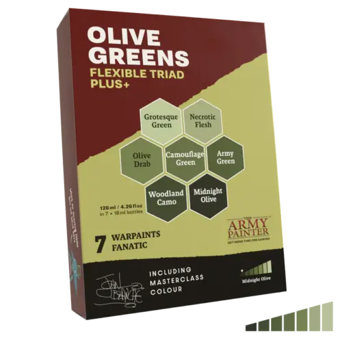 Flexible Triad PLUS+: Olive Greens
