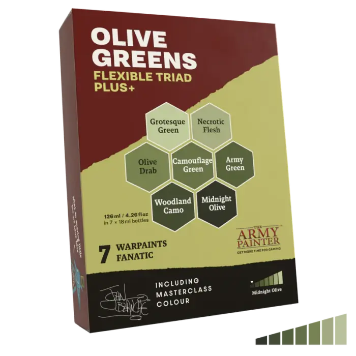 Flexible Triad PLUS+: Olive Greens