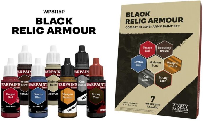 Combat Se7ens: Black Relic Armour