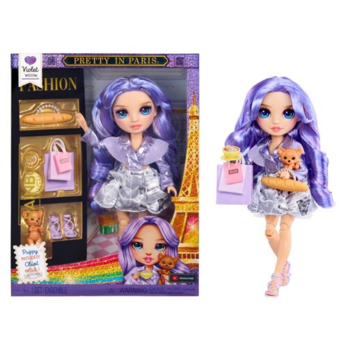 Rainbow High Pretty In Paris Fashion Doll Violet