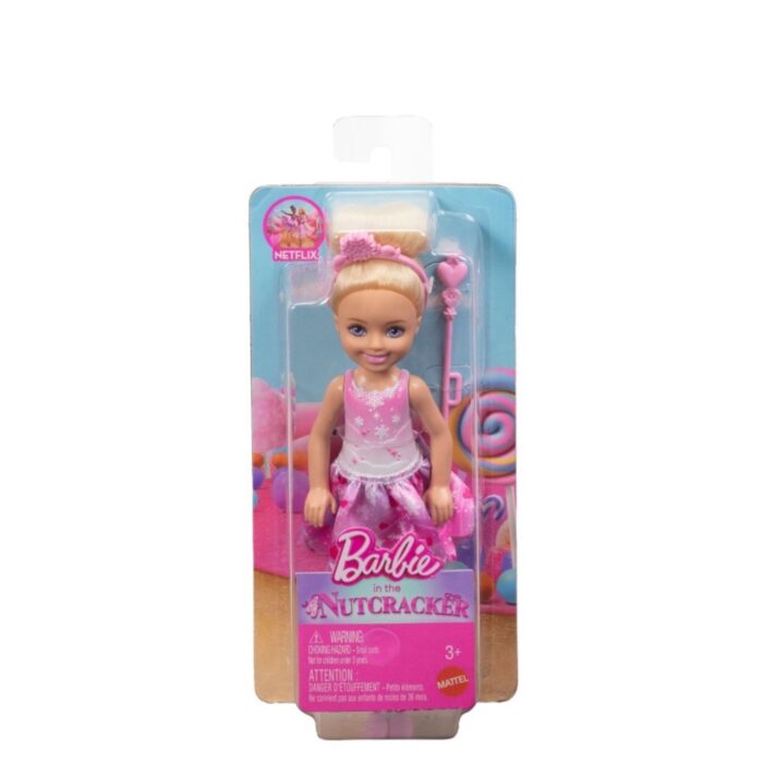 Barbie fantasy notenkraker chelsea sneeuwfee wit