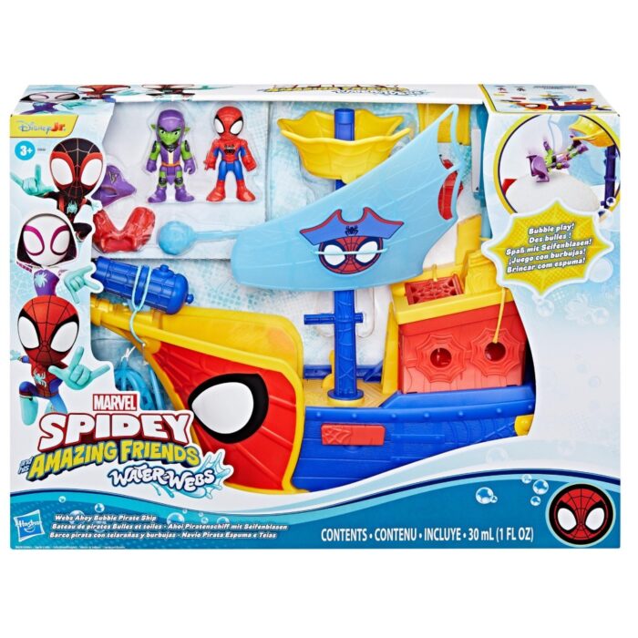 Spidey And Friends webs ahoy bubble ship