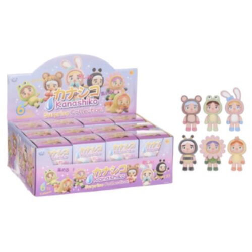 Kanashiko Blindbox 6,5x9cm 6 assorti in display (assortiment – willekeurige uitvoering)