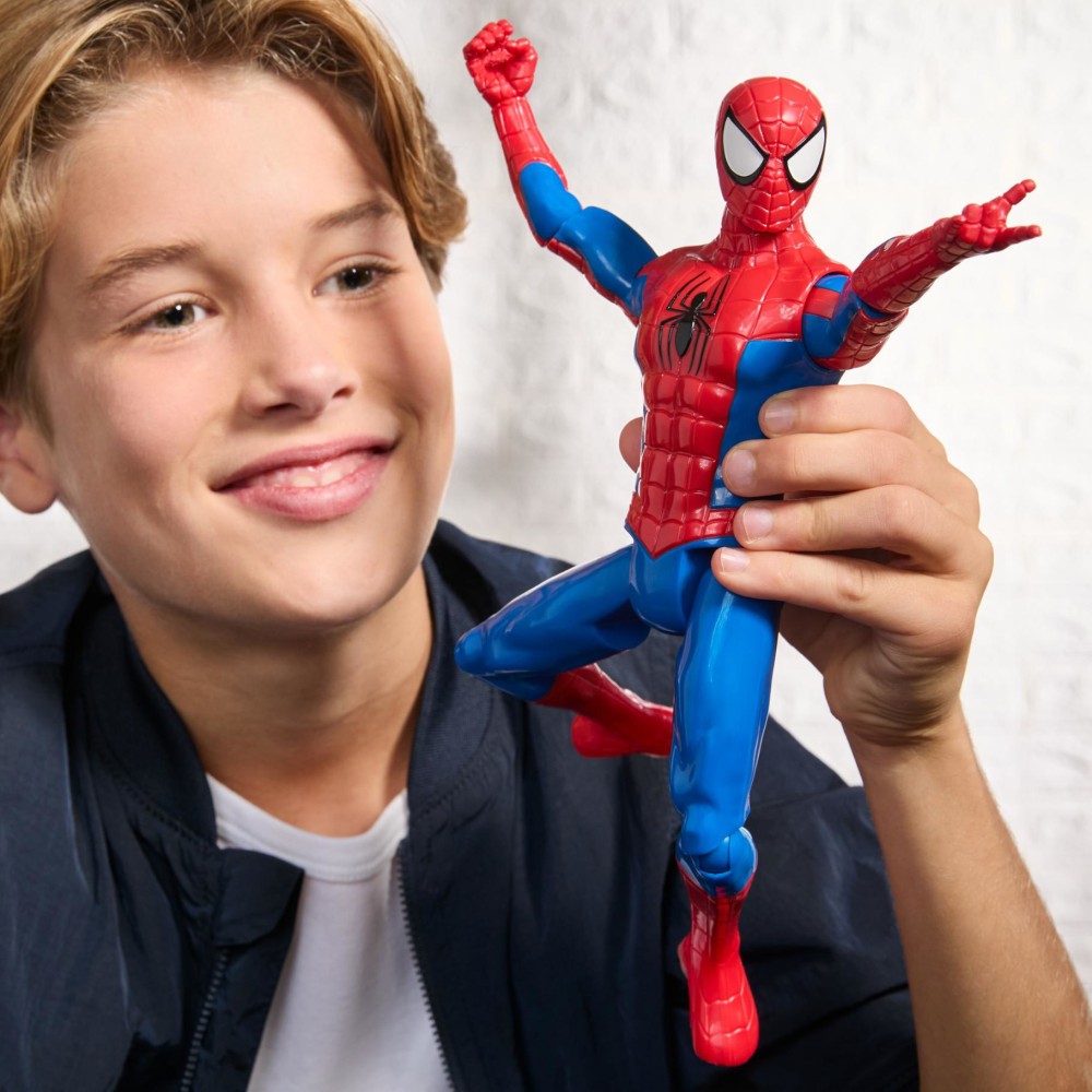 Marvel Spiderman Titan Red Blue Spiderman 30cm - Afbeelding 3