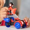 Spidey And Friends 7,6cm Miles Techno Racer Veh
