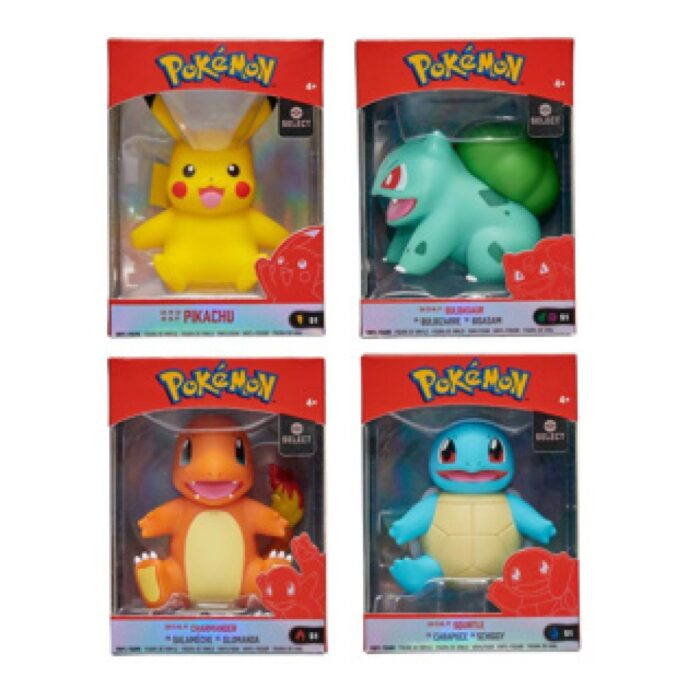 Pokemon 1 Figure Pack (Vinyl Figure  Assortment) (International) (assortiment – willekeurige uitvoering)