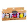Fuggler 3-pack 7cm assorti (assortiment – willekeurige uitvoering)