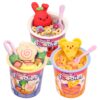 Foodies pluche in cup assorti (assortiment – willekeurige uitvoering)