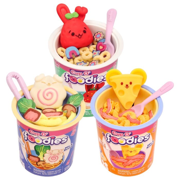 Foodies pluche in cup assorti (assortiment – willekeurige uitvoering)