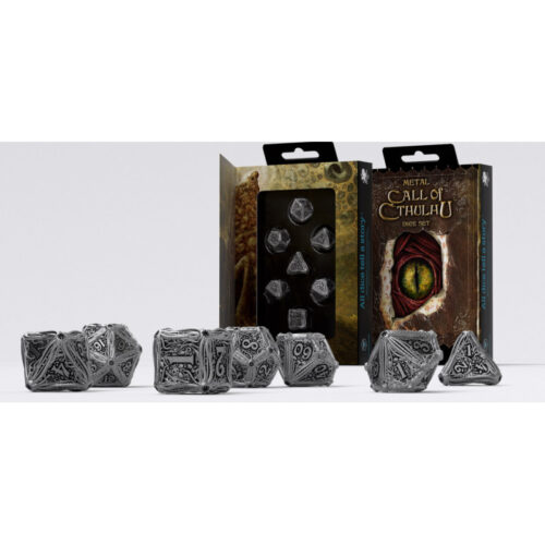 Metal Call of Cthulhu Dice Set