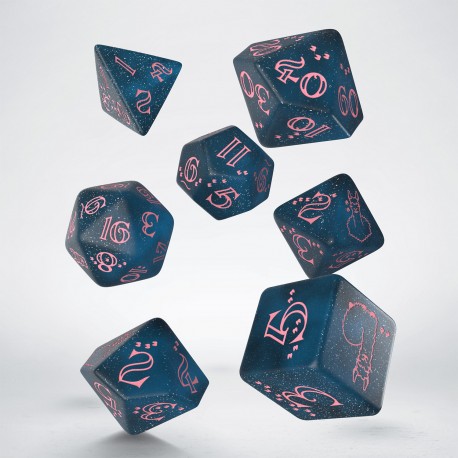 Sparkling Llama Dice Set (Glittering dar
