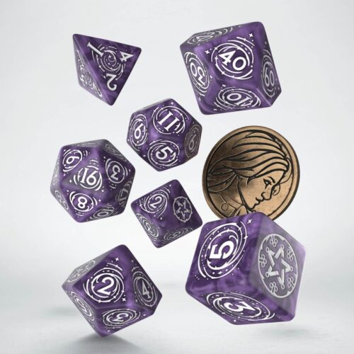 The Witcher Dice Set. Yennefer - Lilac a