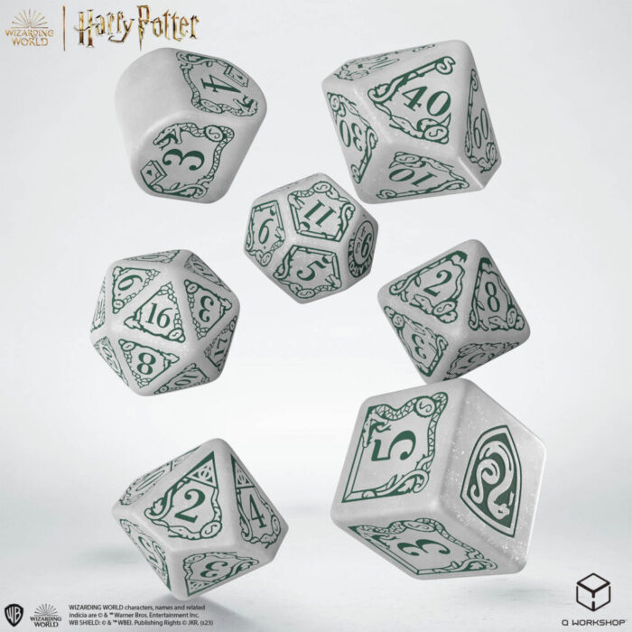 Harry Potter - Slytherin Modern Dice Set