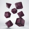 Runic Shimmering black with magenta Dice