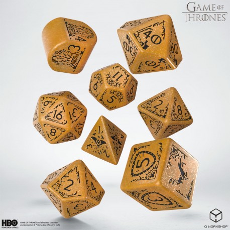 Game of Thrones. Baratheon Dice Set.