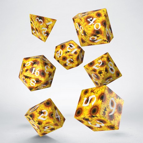 Full Art Dice Set™: Sunflower