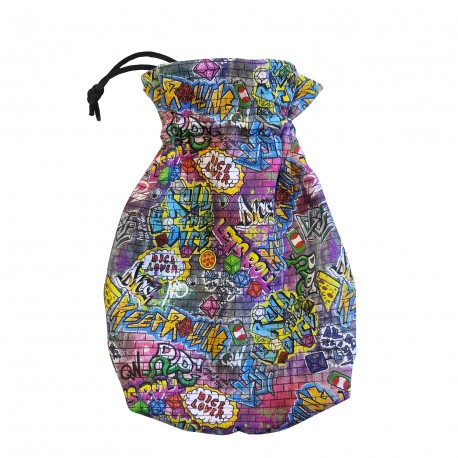Full Art Dice™ Pouch: Graffiti