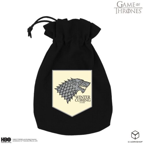 Game of Thrones. Stark Dice Pouch.