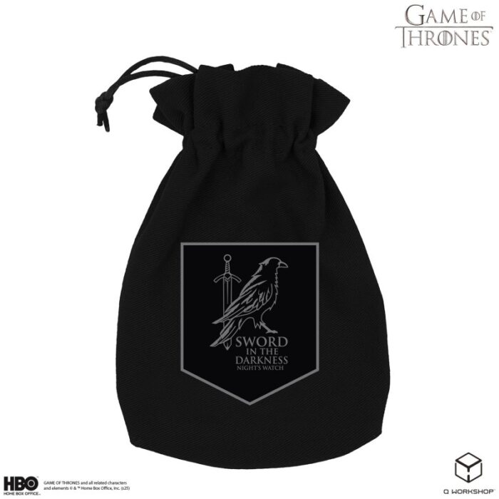 Game of Thrones. Night's Watch Dice Pouc