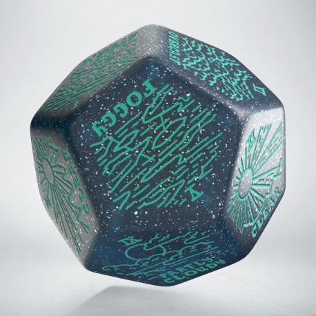 Weather Generator Die: Shimmering Blue&T