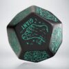 Monster Generator Die: Black&Turquise