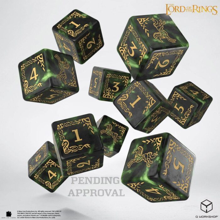 The Lord of the Rings: Rohan 10xD6 Dice