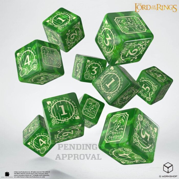 The Lord of the Rings: Shire 10xD6 Dice