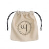 Elvish Beige & black Dice Bag