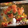 Still Life with Orange Dahlias (1000)