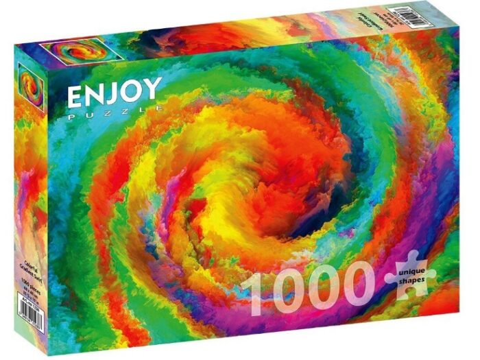 Colorful Gradient Swirl (1000)