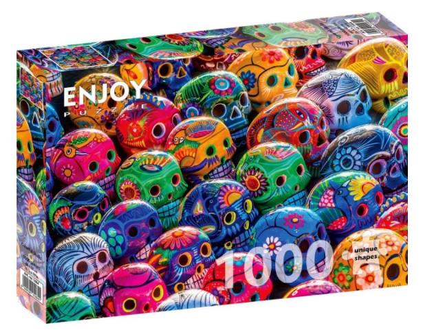 Colorful Skulls (1000)