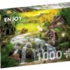 A Log Cabin by the Magic Creek (1000)