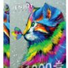 Bright Cat and Butterfly (1000)