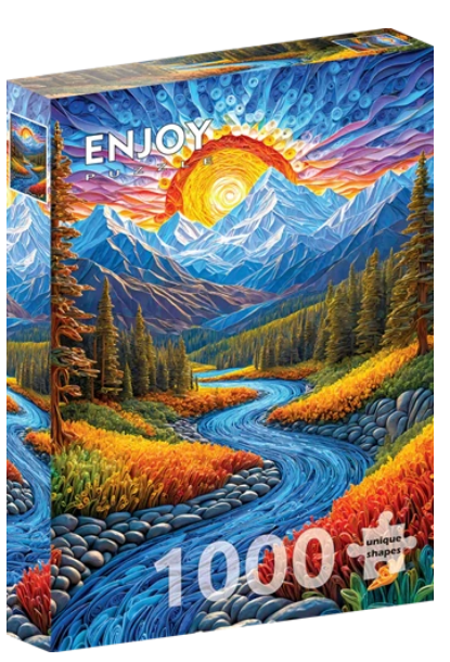 Enjoy Puzzle Sunrise Landscape – Puzzel 1000 stukjes