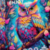 Enjoy Puzzle Dazzling Owl – Puzzel 1000 stukjes