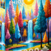 Forest Cascade (1000)