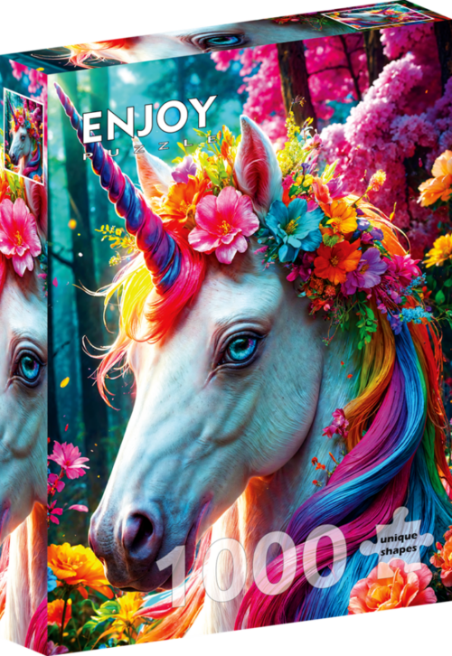 Floral Unicorn (1000)