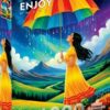 Rainbow Umbrella (1000)