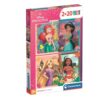 Puzzel Disney princess 2 x 20 stukjes
