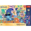 Puzzel Stitch stranddag 100 stuks