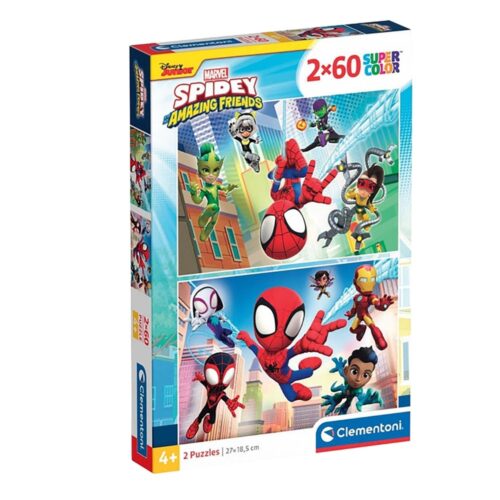 Puzzel Spidey 2x60 stukjes