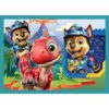 Puzzel 4 in 1 Paw Patrol de Dino film 12-15-20-24 stuks