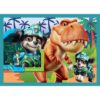 Puzzel 4 in 1 Paw Patrol de Dino film 12-15-20-24 stuks