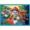 Puzzel 4 in 1 Paw Patrol de Dino film 12-15-20-24 stuks
