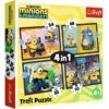 Puzzel 4 in 1 The Minions 3 12-15-20-24 stuks