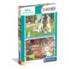 Puzzel Disney classic 2x60 stukjes