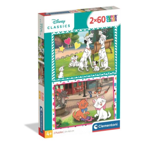 Puzzel Disney classic 2x60 stukjes