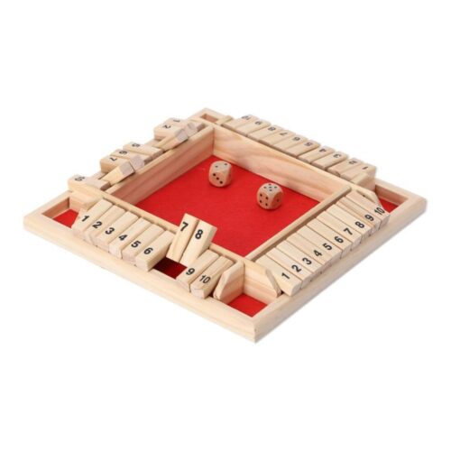 Spel - Shut The Box - 4 Spelers