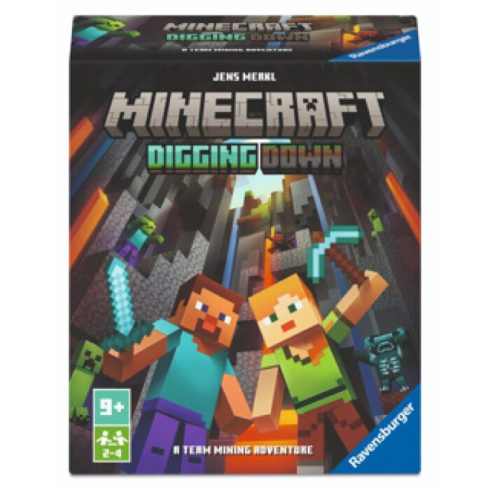 Minecraft Digging Down